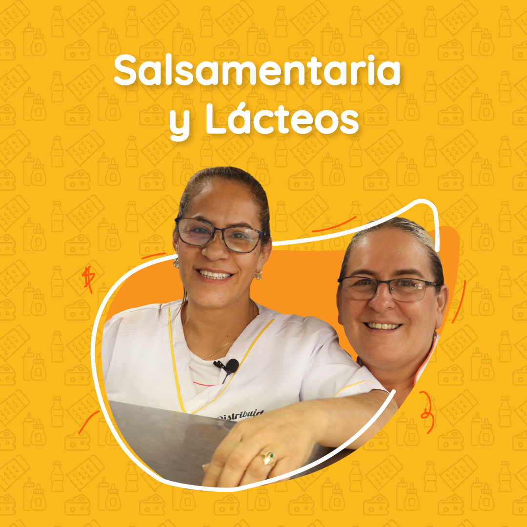 Salsamentarias, Quesos, pollo, Huevos, Carnes frías, Harinas,  Arepas, Químicos para alimentos.